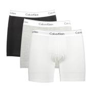 Calvin Klein Modern Bomull Boxer Briefs Gray, Herr