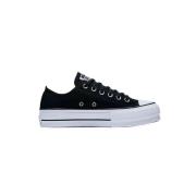 Converse Platform Sneakers Black, Dam