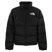 The North Face Quiltad huva herrjacka Black, Herr