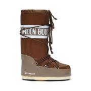 Moon Boot Brun Isolerade Snörstövlar Brown, Herr