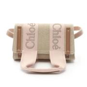 Chloé Pre-owned Pre-owned Tyg axelremsvskor Brown, Dam