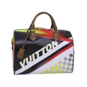 Louis Vuitton Vintage Pre-owned Laeder handvskor Multicolor, Dam