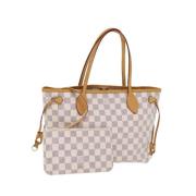 Louis Vuitton Vintage Pre-owned Canvas louis-vuitton-vskor Beige, Dam