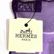 Hermès Vintage Pre-owned Silke sjalar Purple, Dam