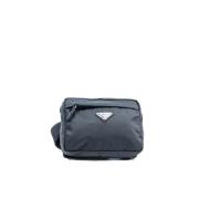 Prada Vintage Pre-owned Nylon prada-vskor Black, Dam