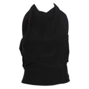 Balenciaga Vintage Pre-owned Polyester toppar Black, Dam