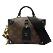 Louis Vuitton Vintage Pre-owned Tyg louis-vuitton-vskor Black, Dam