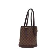 Louis Vuitton Vintage Pre-owned Canvas louis-vuitton-vskor Brown, Dam