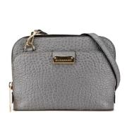 Burberry Vintage Pre-owned Laeder crossbodyvskor Gray, Dam