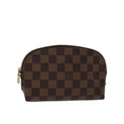 Louis Vuitton Vintage Pre-owned Canvas louis-vuitton-vskor Brown, Dam