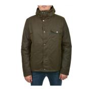 Barbour Vaxad Bomull Huva Jacka Grön Green, Herr