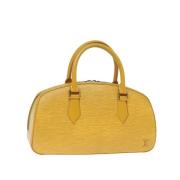 Louis Vuitton Vintage Pre-owned Laeder handvskor Yellow, Dam