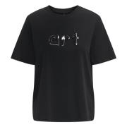 Only Celia T-shirt Black, Dam