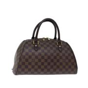 Louis Vuitton Vintage Pre-owned Canvas handvskor Brown, Dam