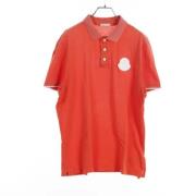 Moncler Pre-owned Pre-owned Bomull toppar Orange, Dam