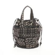 Chanel Vintage Pre-owned Canvas chanel-vskor Black, Dam