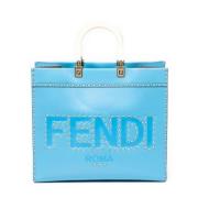 Fendi Vintage Pre-owned Laeder fendi-vskor Blue, Dam