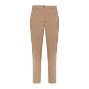 Seventy Reguljära chinos för moderna kvinnor Brown, Dam