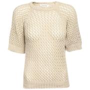 Isabel Marant Pre-owned Pre-owned Bomull toppar Beige, Dam