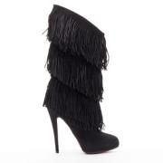 Christian Louboutin Pre-owned Pre-owned Mocka stvlar Black, Dam