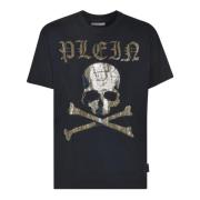 Philipp Plein Blå T-shirts och Polos Blue, Herr