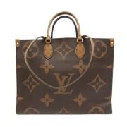 Louis Vuitton Vintage Pre-owned Tyg louis-vuitton-vskor Beige, Dam