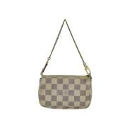 Louis Vuitton Vintage Pre-owned Canvas louis-vuitton-vskor Beige, Dam