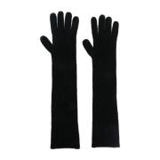 Loulou Studio Gloves Black, Dam