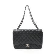 Chanel Vintage Pre-owned Tyg chanel-vskor Black, Dam