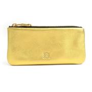 Loewe Pre-owned Pre-owned Metall nyckelhllare Yellow, Dam