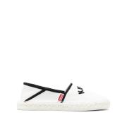 Kenzo Vita Slip-On Espadrillos White, Dam