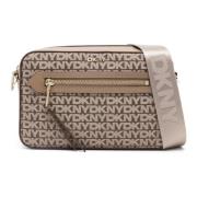 Dkny Casual Beige Crossbody Väska Beige, Dam