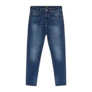 GAS Vintage Dark Blue Torn Jeans Blue, Herr