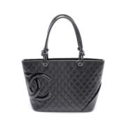 Chanel Vintage Pre-owned Laeder chanel-vskor Black, Dam