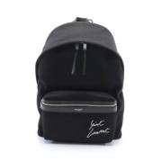 Yves Saint Laurent Vintage Pre-owned Bomull ryggsckar Black, Dam