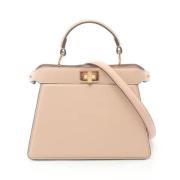 Fendi Vintage Pre-owned Laeder fendi-vskor Beige, Dam