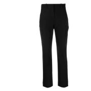 Calvin Klein Svart Slim Ankel Casual Byxor Black, Dam