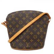 Louis Vuitton Vintage Pre-owned Tyg louis-vuitton-vskor Brown, Dam