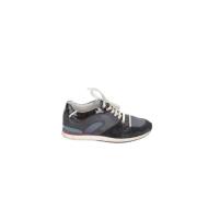 Dior Vintage Pre-owned Laeder sneakers Blue, Dam