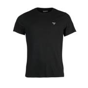 Barbour Essentiell Sportig T-shirt i Svart Black, Herr