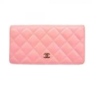 Chanel Vintage Pre-owned Laeder plnbcker Pink, Dam