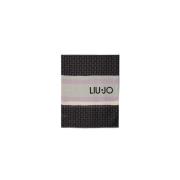 Liu Jo Young Logo Scarf Stola Black, Dam