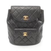 Chanel Vintage Pre-owned Laeder chanel-vskor Black, Dam