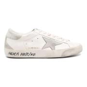 Golden Goose Nabuk Star Suede Casual Sneakers Vit White, Herr