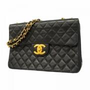 Chanel Vintage Pre-owned Laeder axelremsvskor Black, Dam