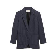 Vanessa Bruno Oversized Ylle Blazer Gray, Dam