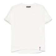 Lorena Antoniazzi Casual Vit Kortärmad Bomull T-shirt White, Dam