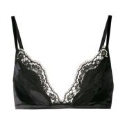 Dolce & Gabbana Satin BH Black, Dam