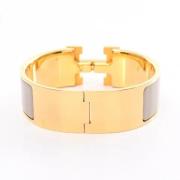 Hermès Vintage Pre-owned Metall armband Yellow, Dam