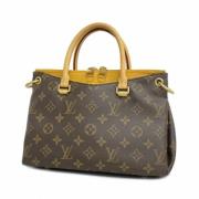 Louis Vuitton Vintage Pre-owned Tyg louis-vuitton-vskor Brown, Dam